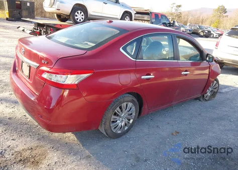 2013 Nissan Sentra S/Sv/Sr/Sl z USA, uszkodzony, nr VIN 3N1AB7AP8DL610285